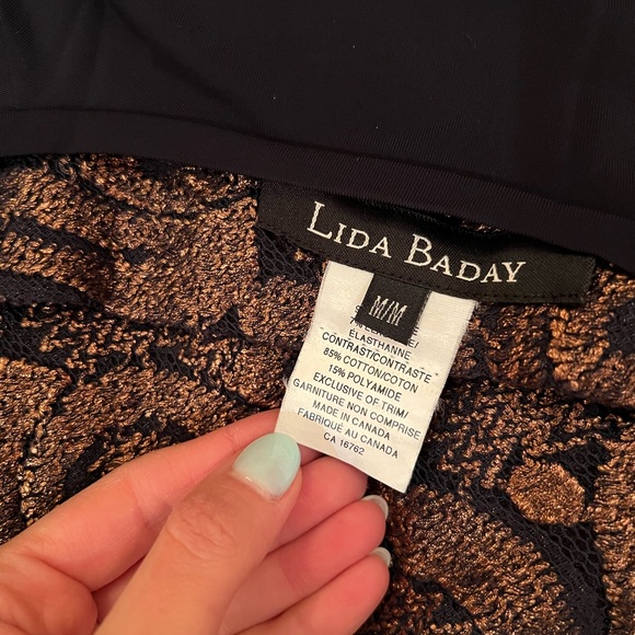 Lida Baday top with copper embroidery - Picture 2 of 4